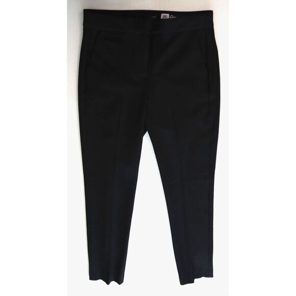 J. Crew CC459-001 Women Sz 4 Black Going-Out Four-Season Stretch Slim Pants - Picture 1 of 11